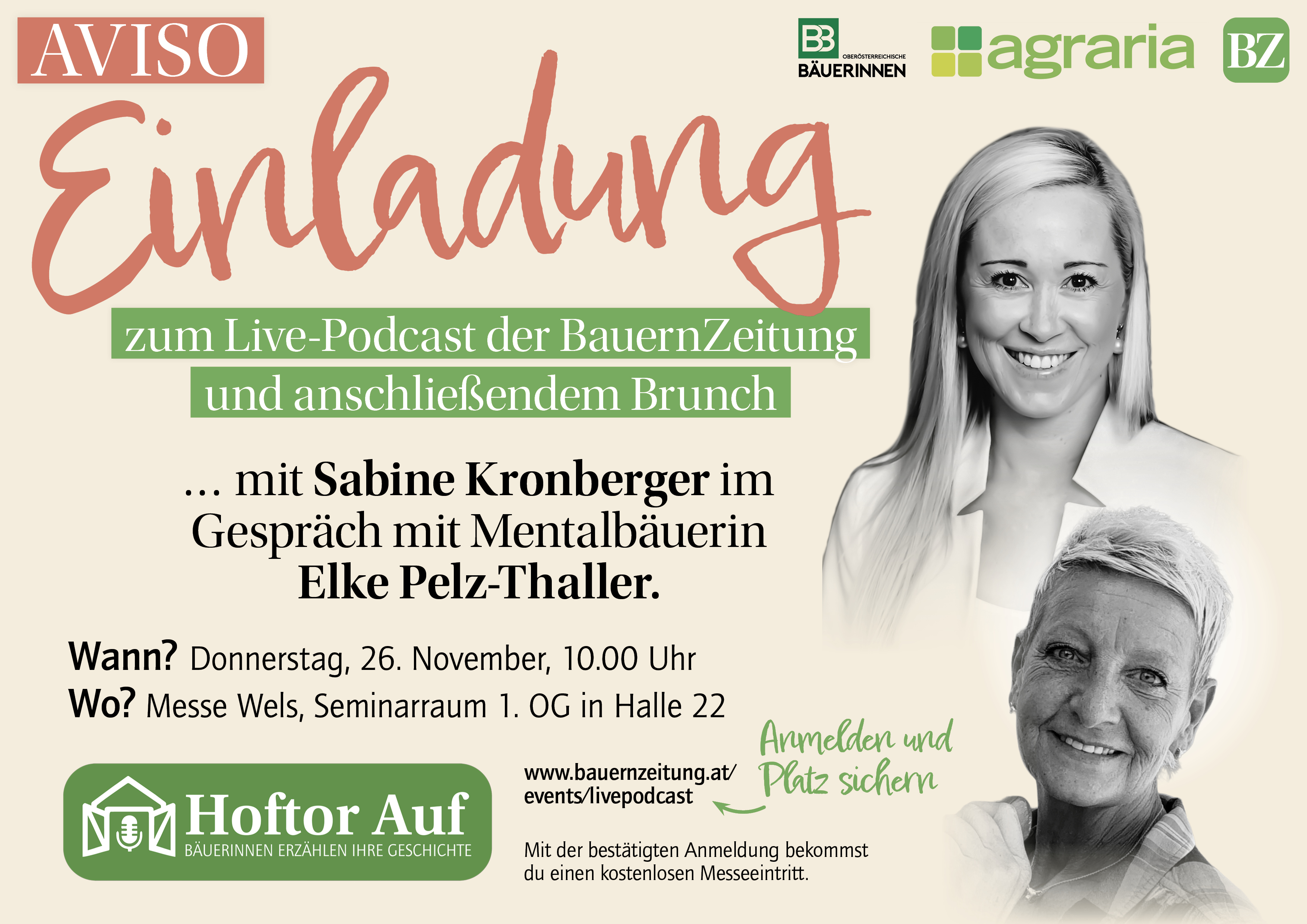 Live-Podcast der BauernZeitung