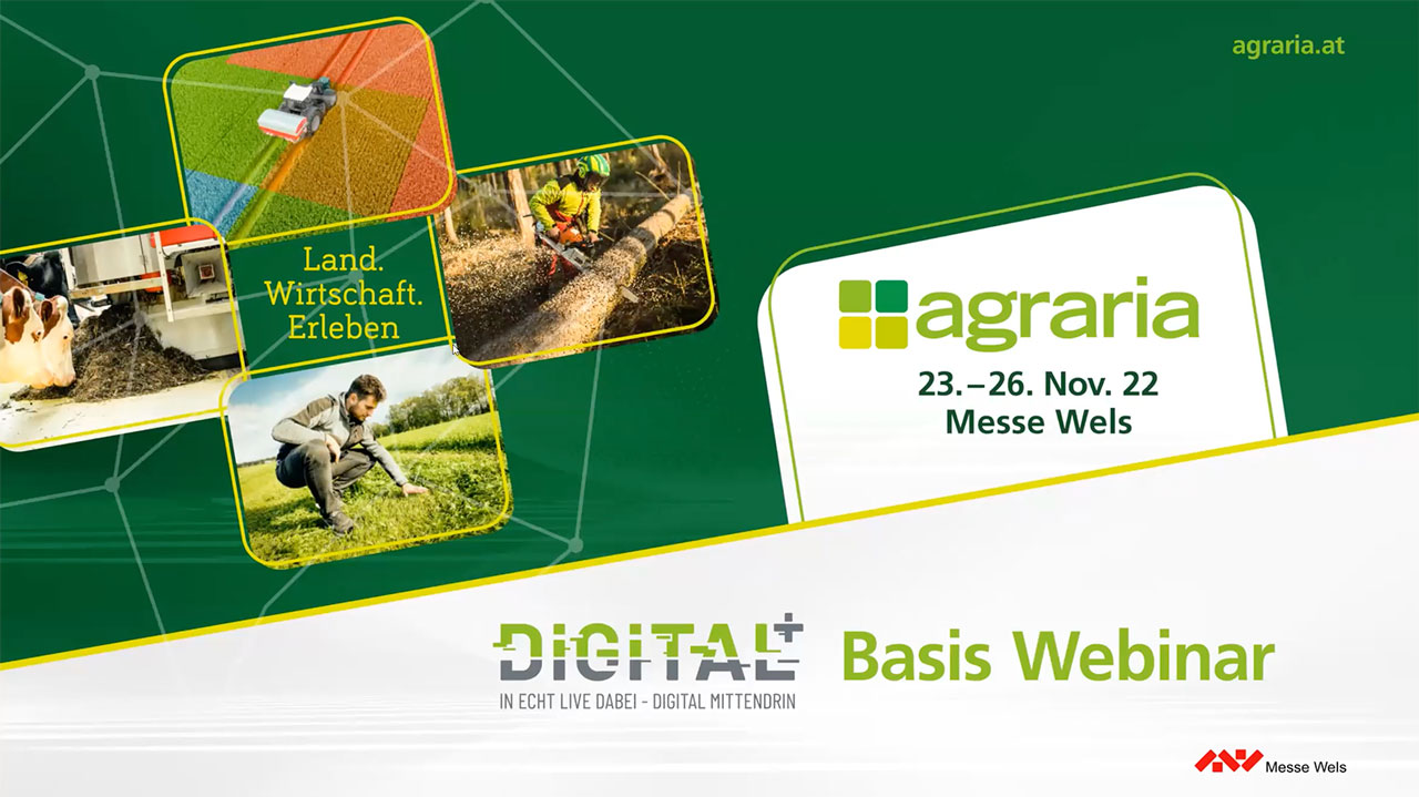 agraria DIGITAL+ Basis Webinar